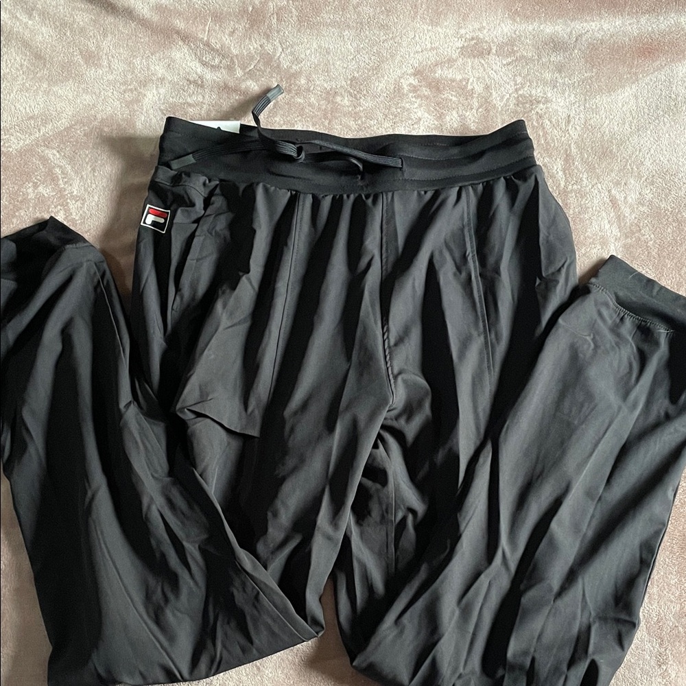 Fila Black Casual Pants
